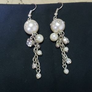 💜Women's dangle earrings pearls earrings